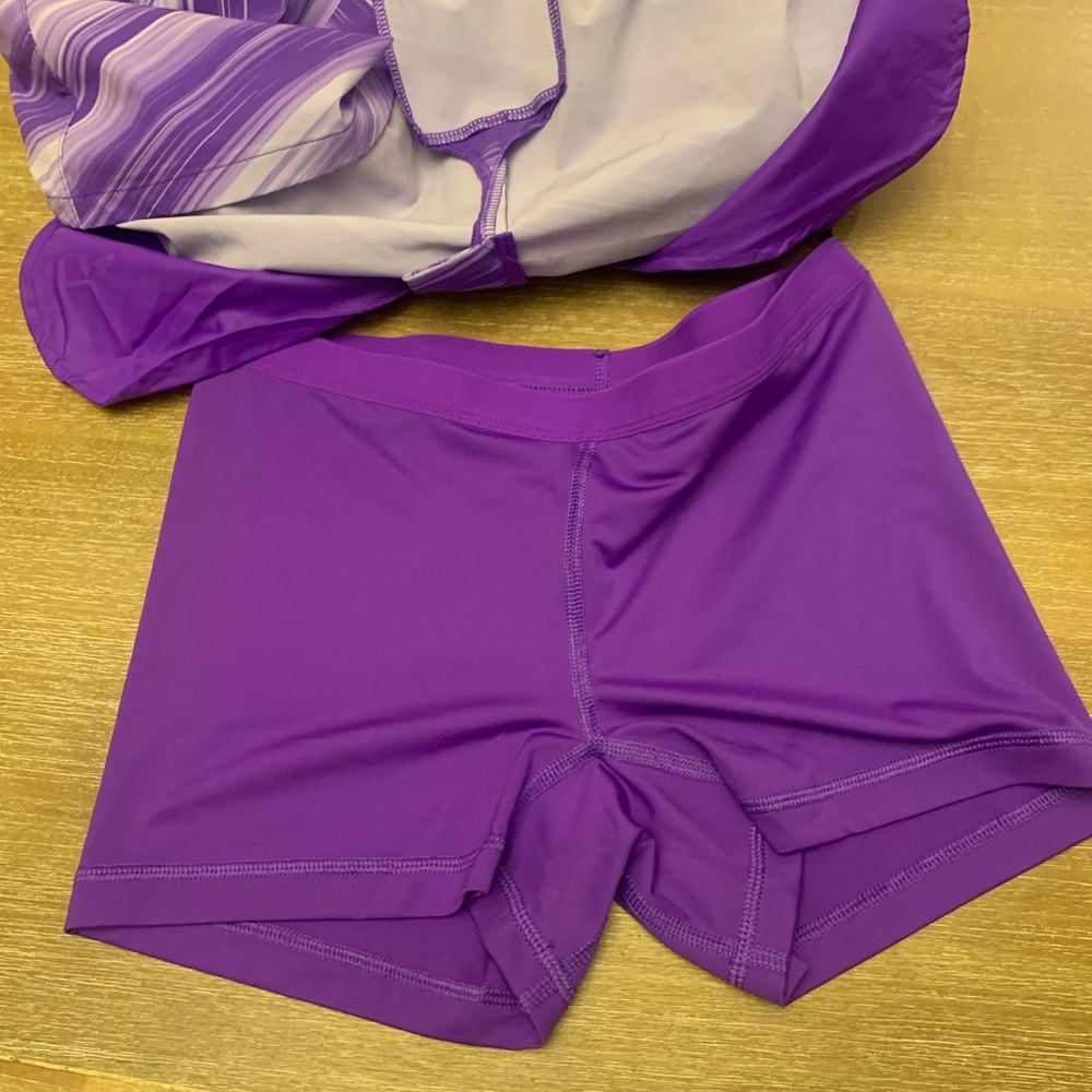 Nike Women's Purple Golf Skort - Picture 11 of 12